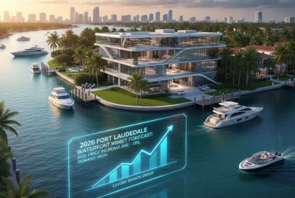 2026 Fort Lauderdale Waterfront Home Market Forecast: Prices, Demand & Inventory