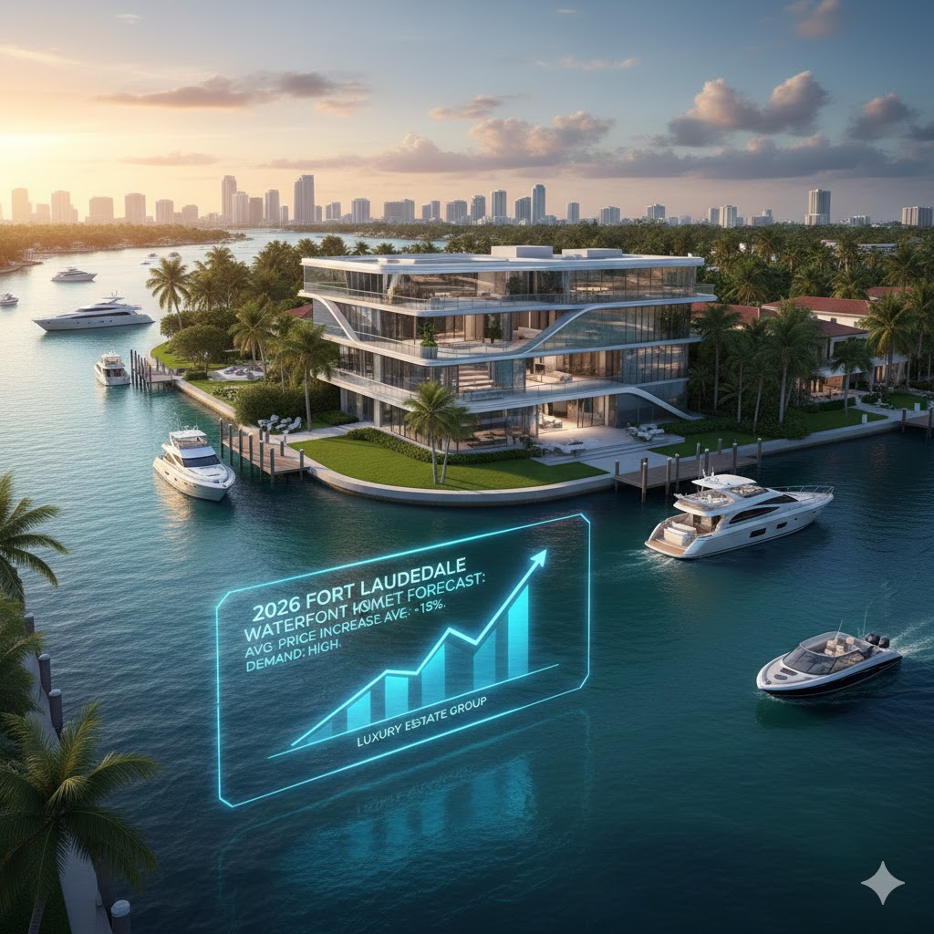 2026 Fort Lauderdale Waterfront Home Market Forecast: Prices, Demand & Inventory