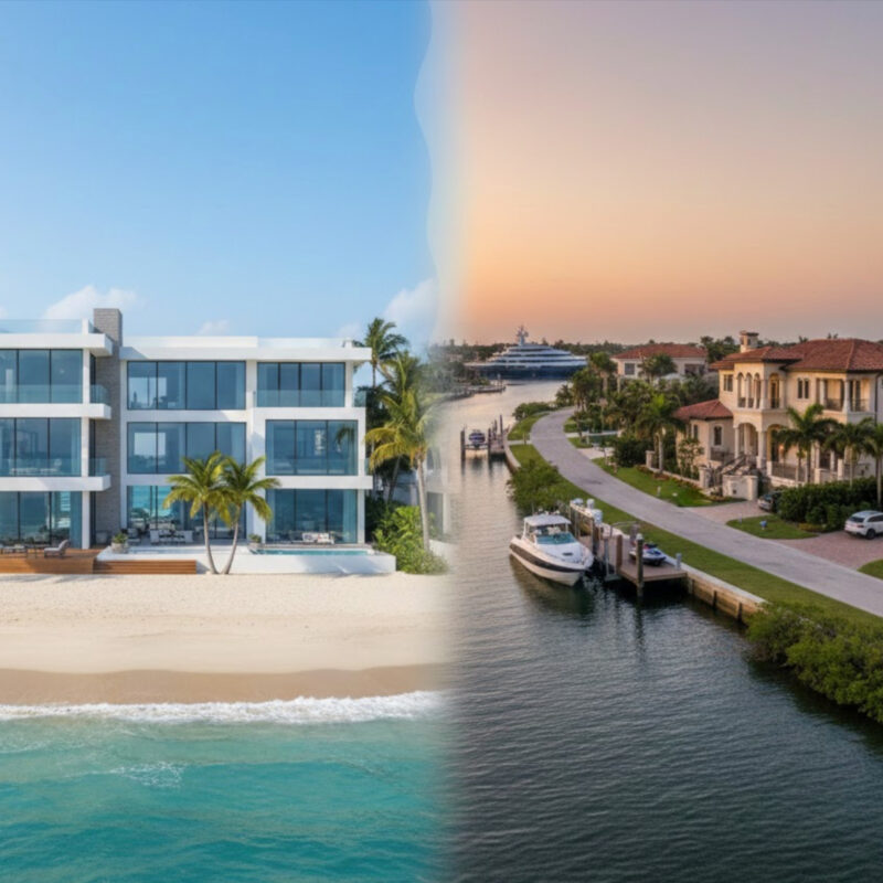 Oceanfront vs Canal-Front Homes in Fort Lauderdale: Which Is Right for You?